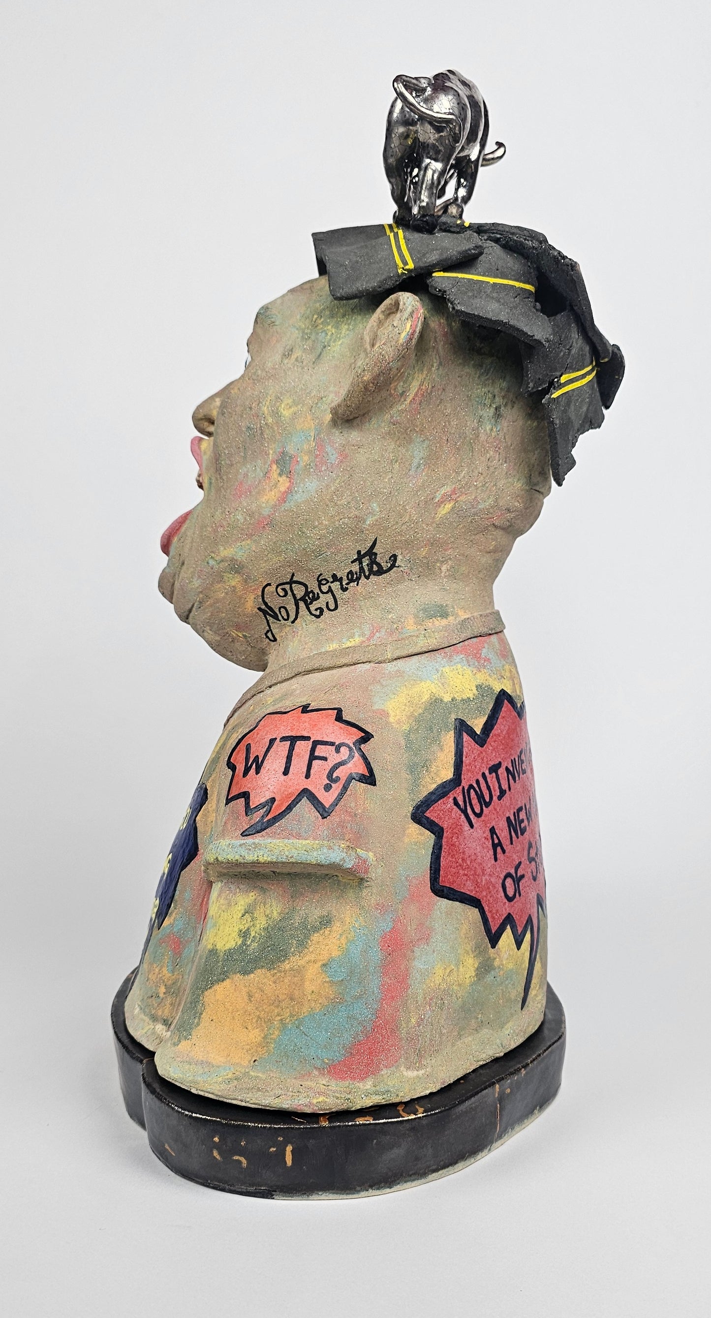 Road Rage, Ceramic sculpture