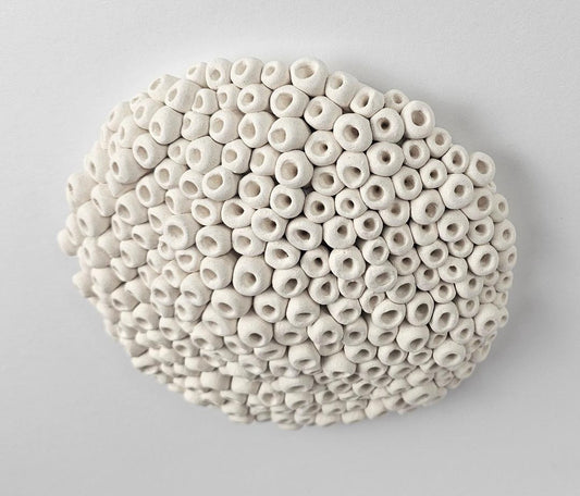 Ceramic Art Coral Wall Sculpture