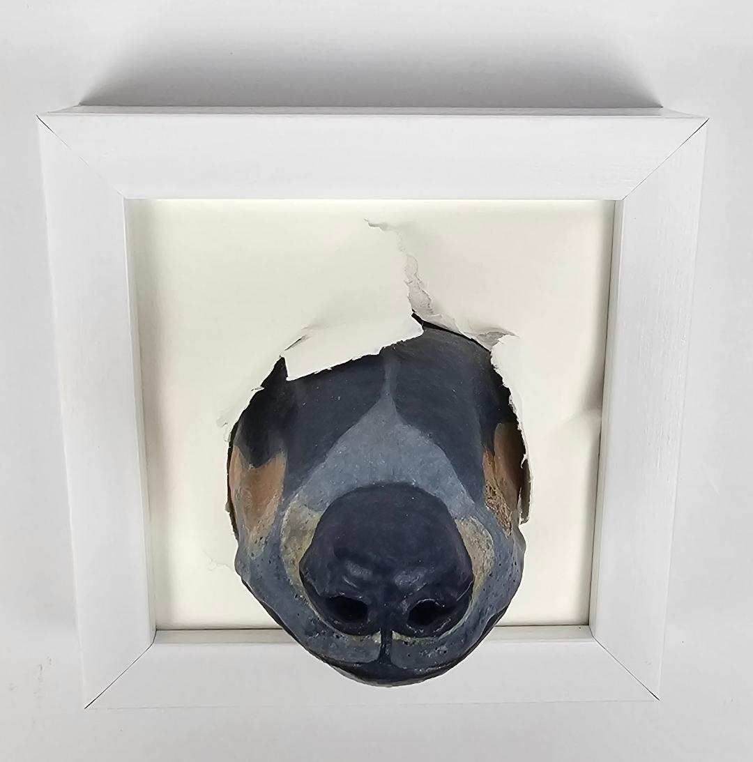 Ceramic Art Dog Snout-Blue Heeler 